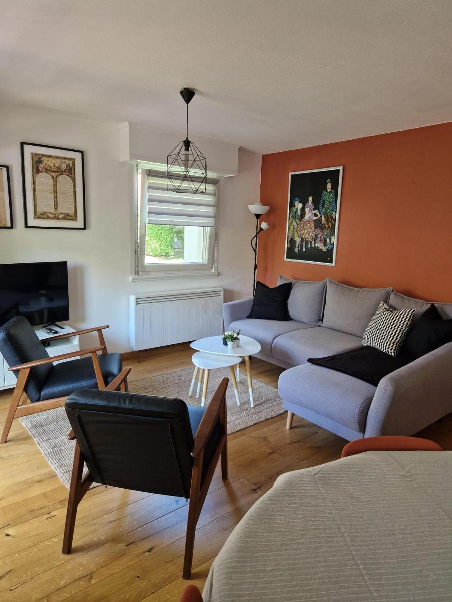 Robertsau Tres Bel Appartement Strasbourg Bagian luar foto
